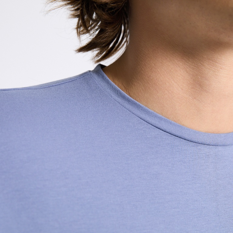 Premium basic tee "Casper" Dusty Blue
